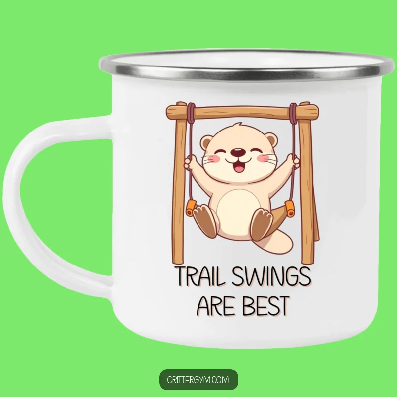 Funny Otter Adventure Mug - Embrace the Outdoors with Humor