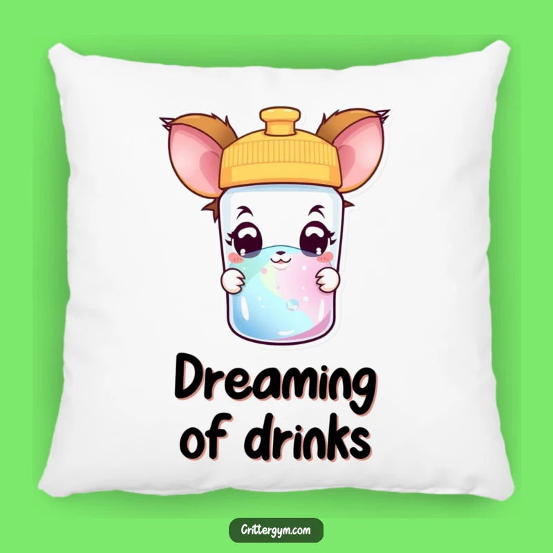 Funny Creature Pillow: Cuddle Up with Curious Wonder