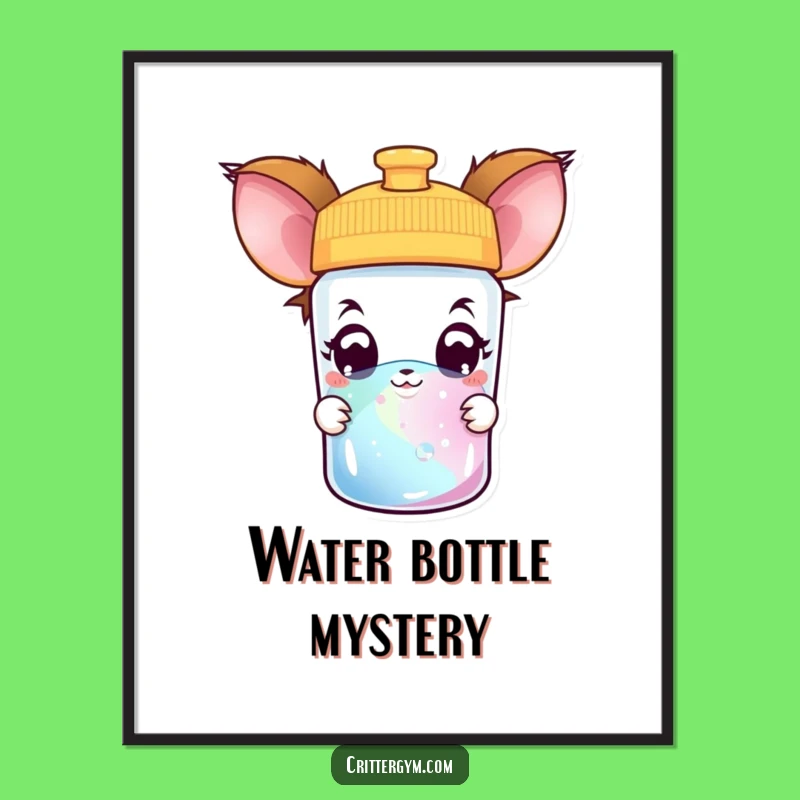 Funny Creature Digital Art: Instant Download of Curious Amazement