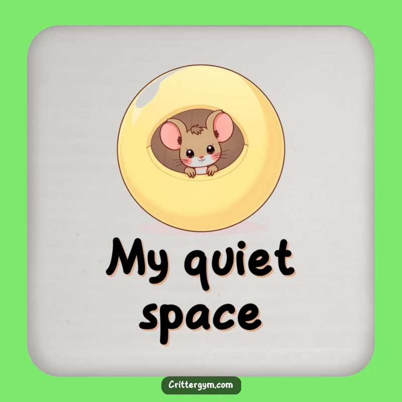 Funny Mouse Exercise Ball Coasters: Hilarious Protection for Your Surfaces
