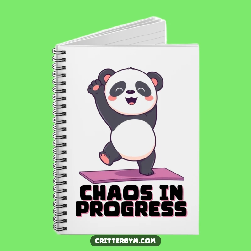 Funny Panda Yoga Notebook: Jot Down Ideas with Hilarious Flair