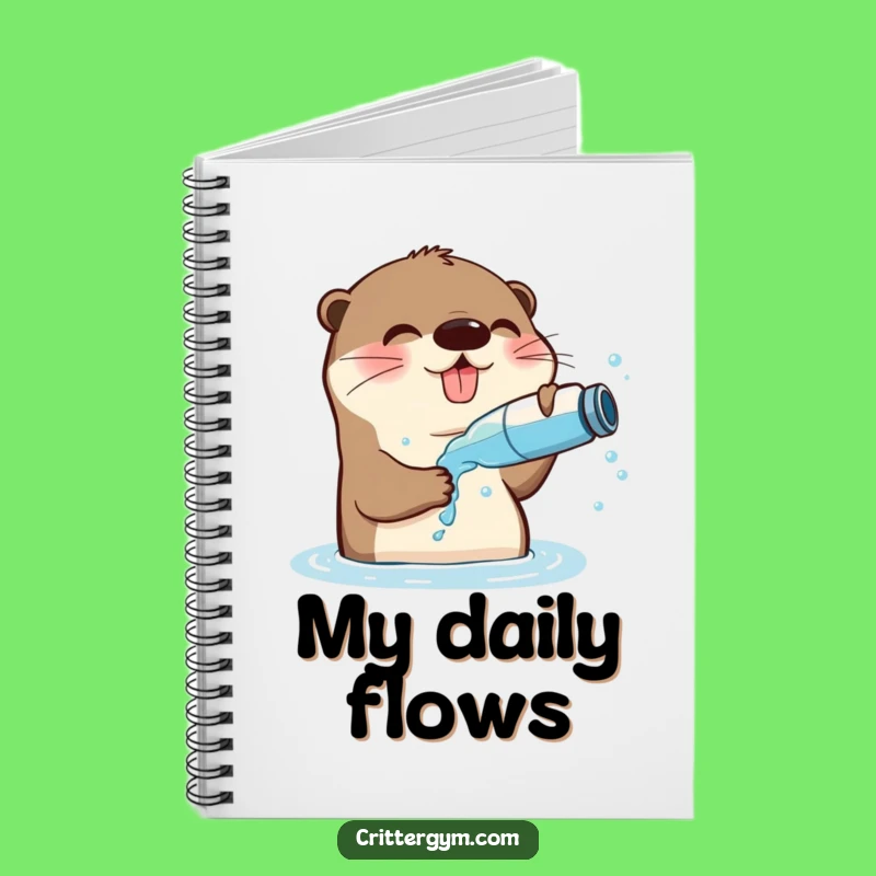 Funny Playful Otter Notebook: Hilarious Journal for Otter Fans & Water Lovers