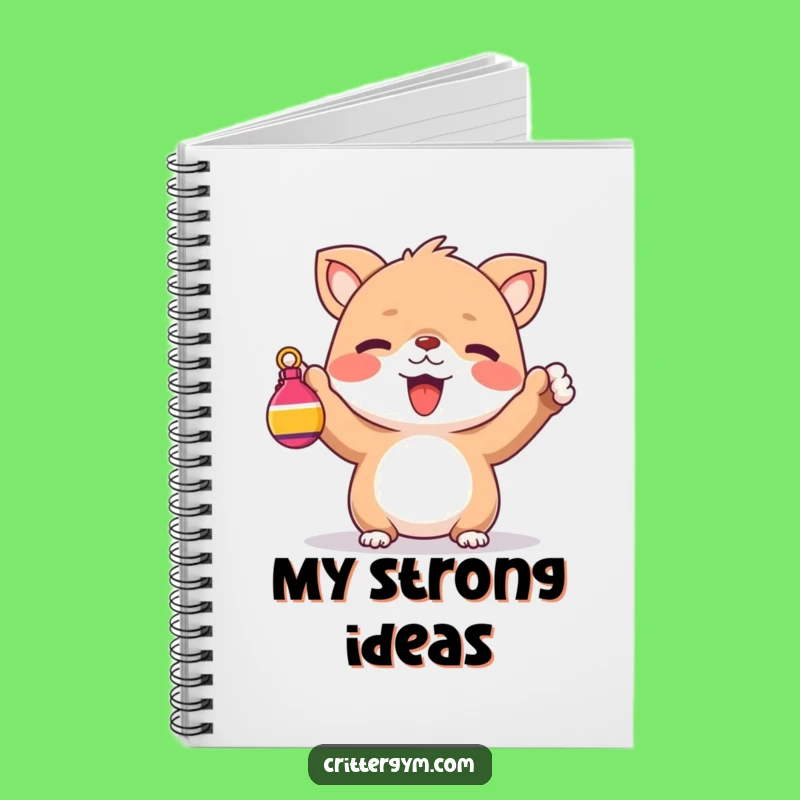 Funny Motivational Notebook: Cheerful Creature Lifting Journal, Gift for Encouragement